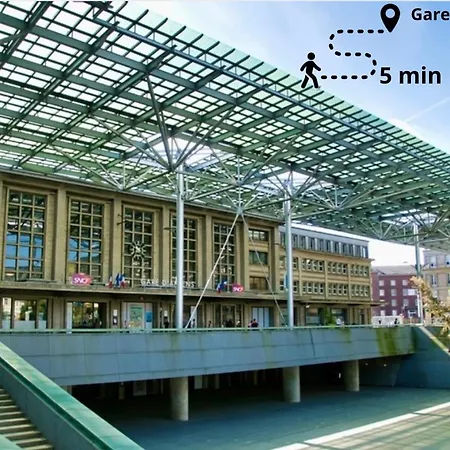 Chic & Confort A - 5 Min Gare, Terrasse - L'arcade - *